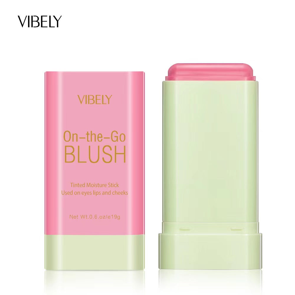 A3-004 Multi-Use Makeup Blush Stick Beauty Solid Moisturizer Stick Waterproof Natural Nude Makeup