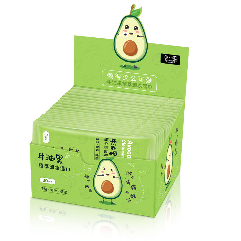 F6 Avocado Makeup Remover Wipes