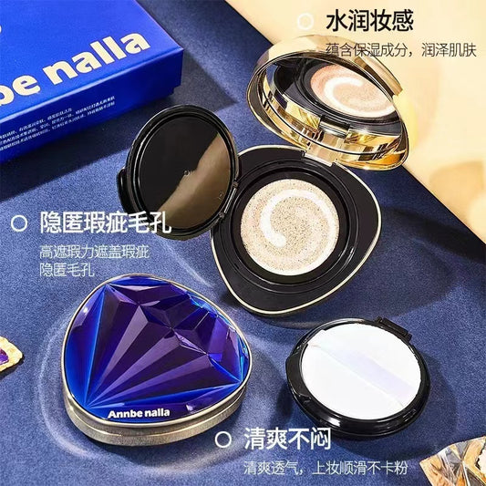 A4-005 Pretty Blue Diamond Luminous Air Cushion+Refill
