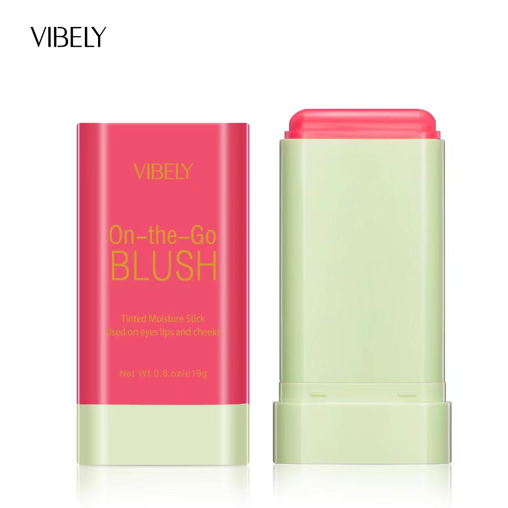 A3-004 Multi-Use Makeup Blush Stick Beauty Solid Moisturizer Stick Waterproof Natural Nude Makeup