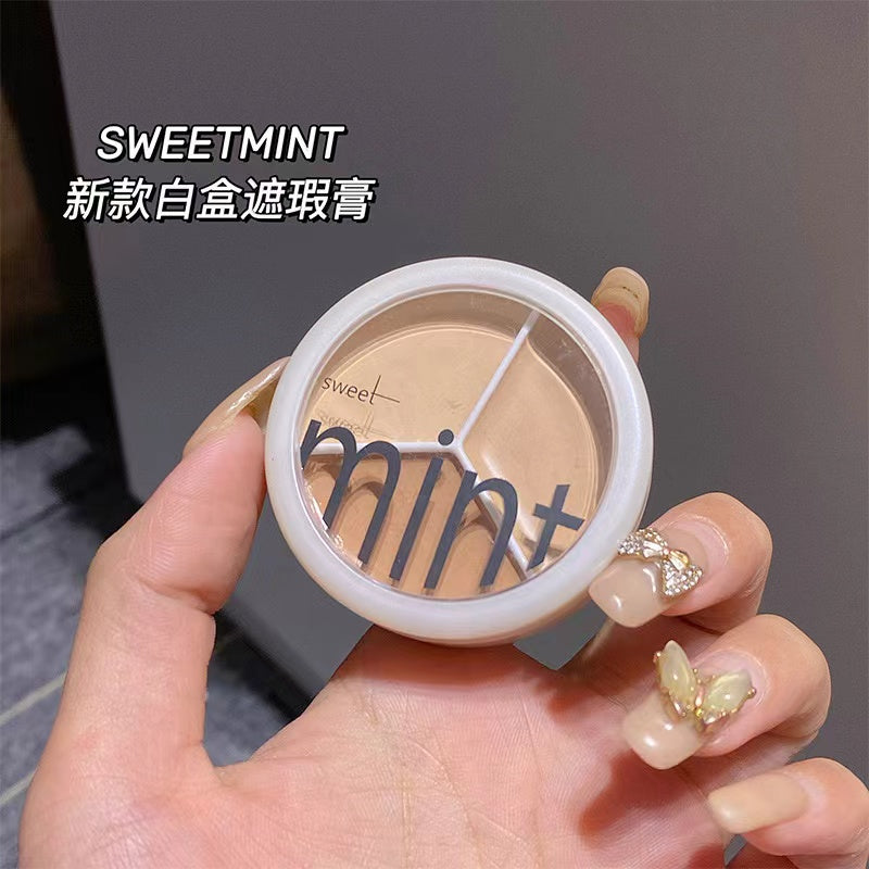 A5-004 Cute Round Full Coverage Concealer Stick Different Color 3 in 1