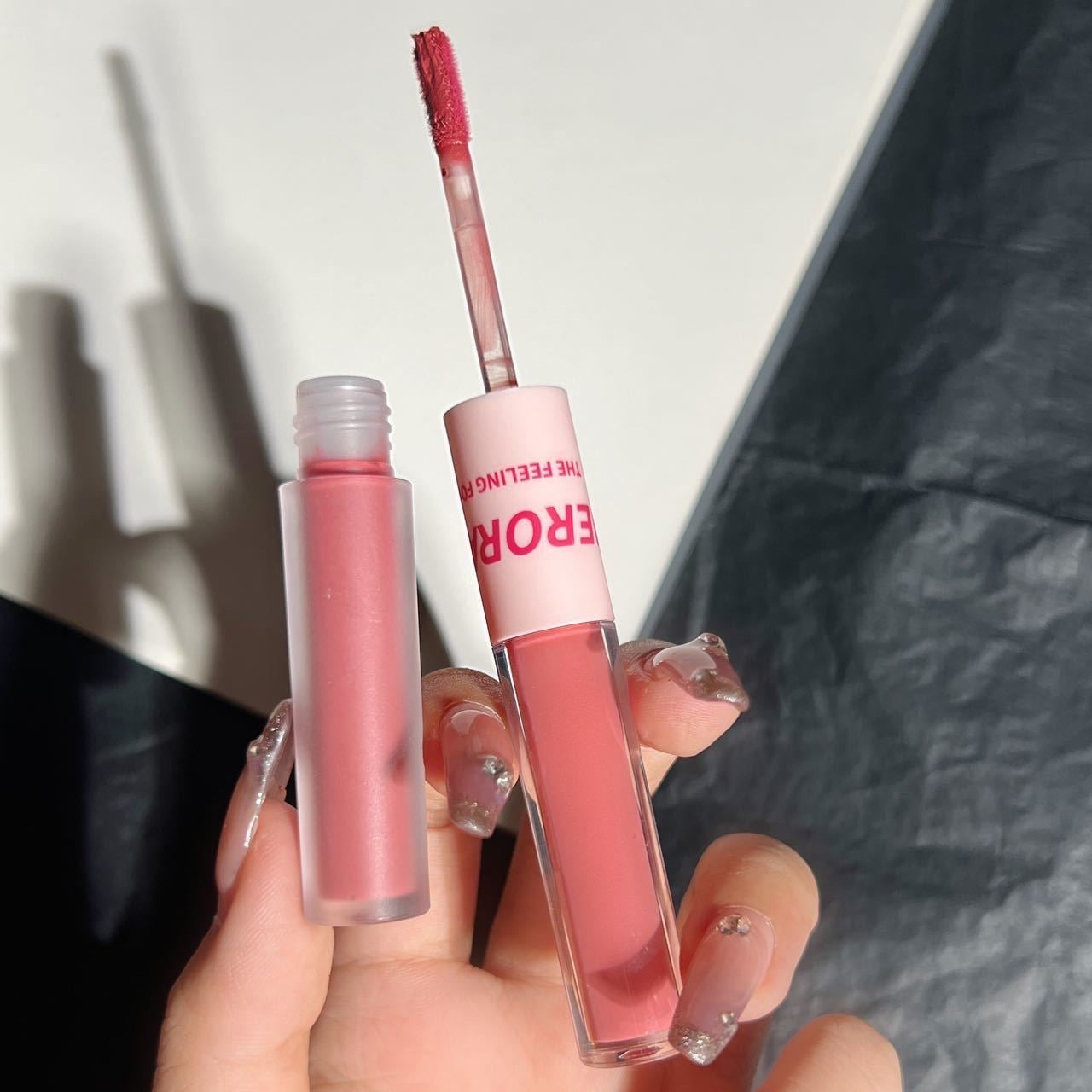 B053 Fun Double Head Lip Glaze Matte And Shiny
