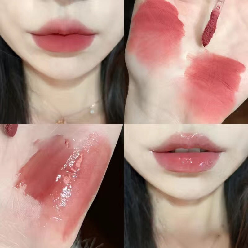 B053 Fun Double Head Lip Glaze Matte And Shiny
