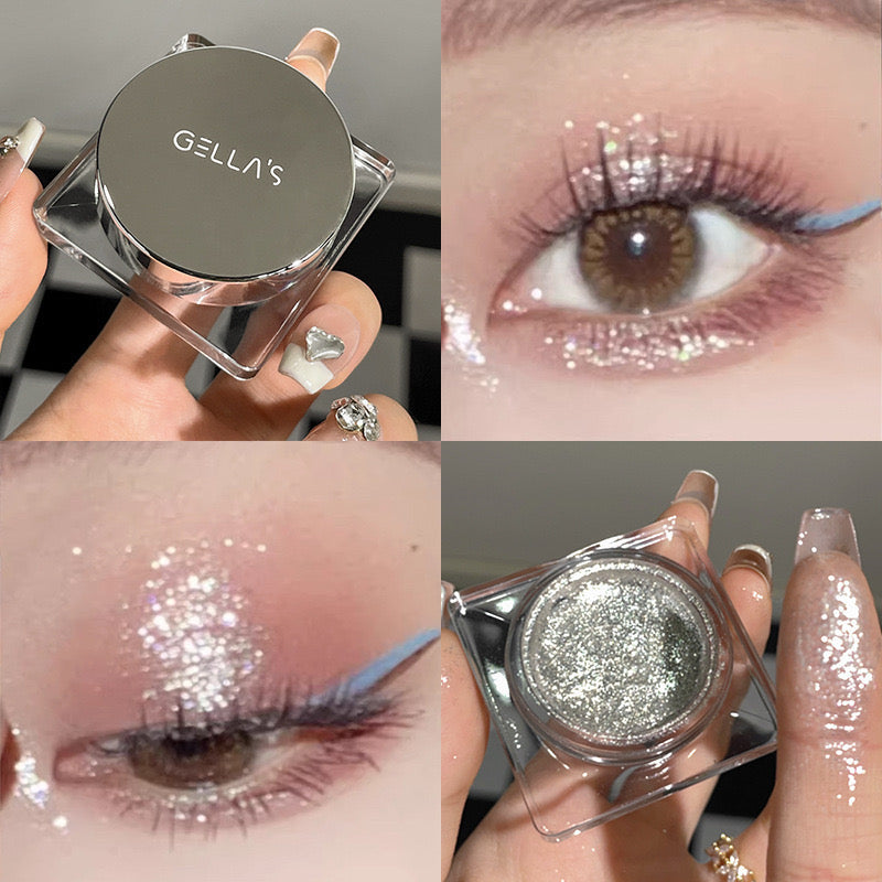 B057 Super Blingbling!!!Highlight Brightening&Sparkling Gel Eye Shadow