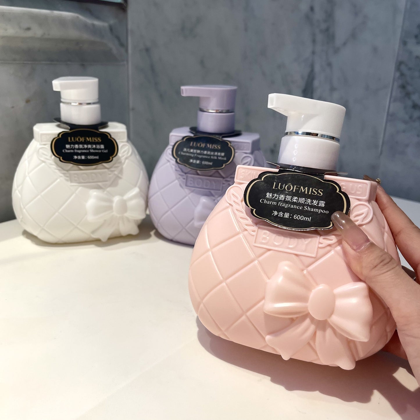 H1 Long Lasting Fragrance Shampoo/Shower Gel/Conditioner 600m l