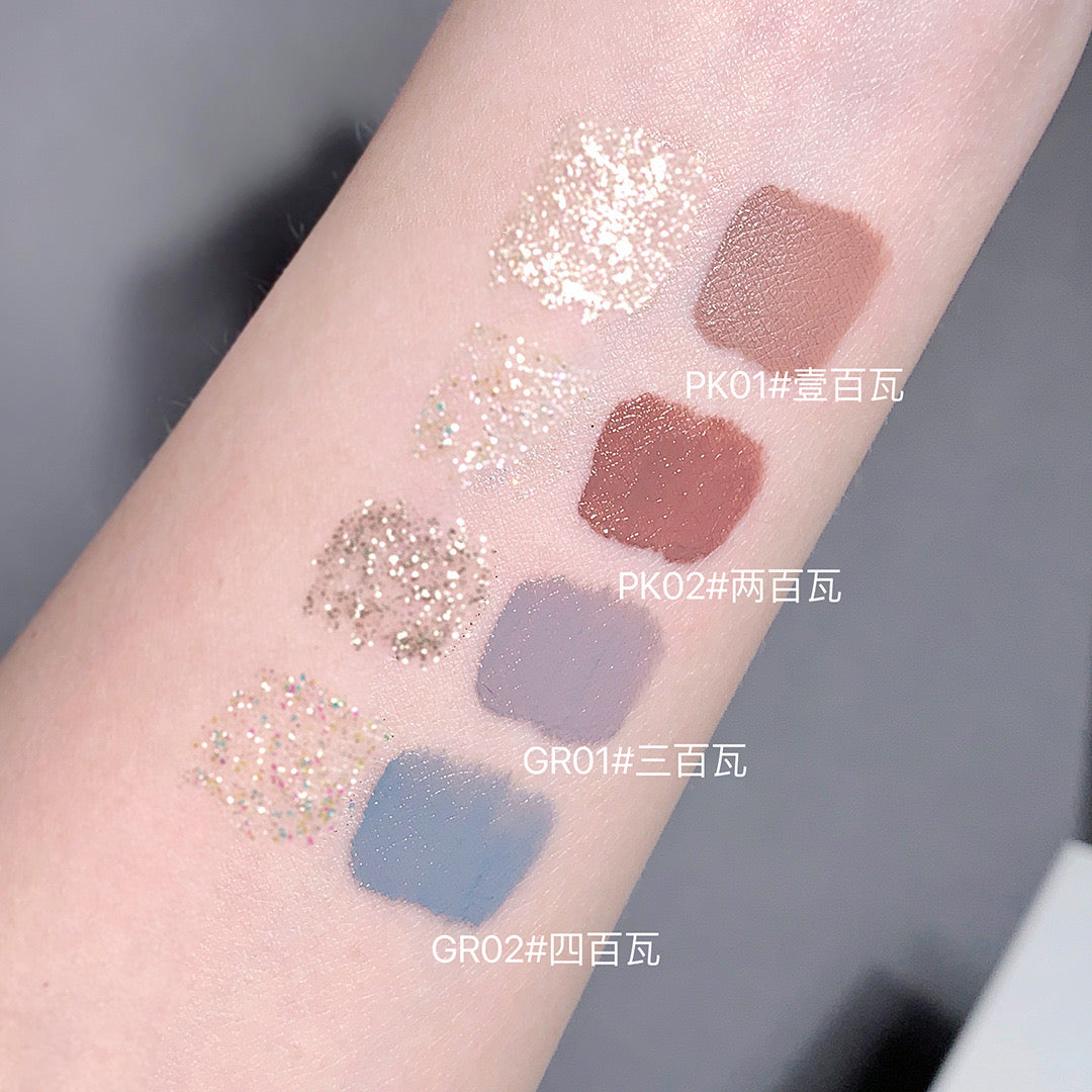 C3 Double Head Matte Pearlescent Thin Shiny Liquid Eye Shadow