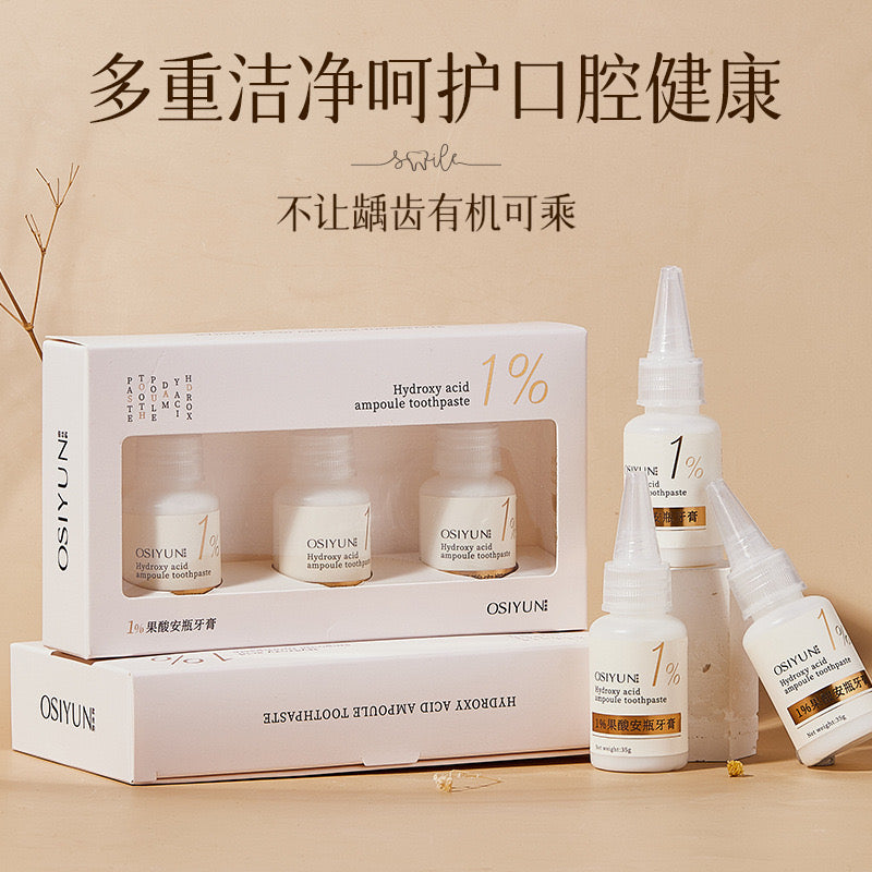 Z1 Fruit Acid Ampoule Toothpaste For Refreshing Breath 35m l * 3