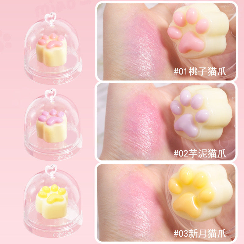 B1 Cat's Paw Color Changing Lipstick Warm Changing Lipstick Moisturizing