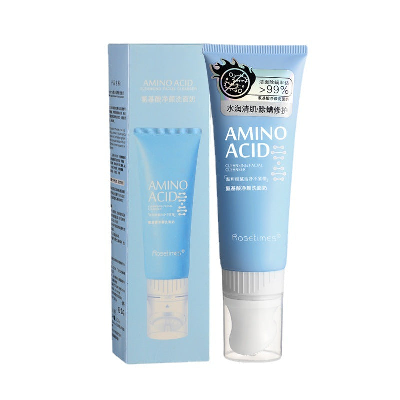 F1-007 Amino Acid Gentle Massage Brush Cleanser Facial Cleanser 120ml