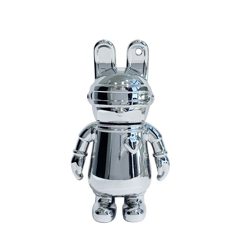 B3 Cool Silver Rabbit Lip Glaze Matte Non-stick Cup Lip Mud