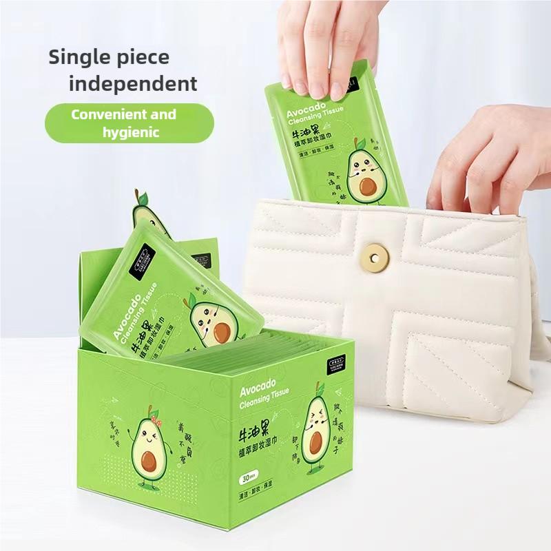 F6 Avocado Makeup Remover Wipes