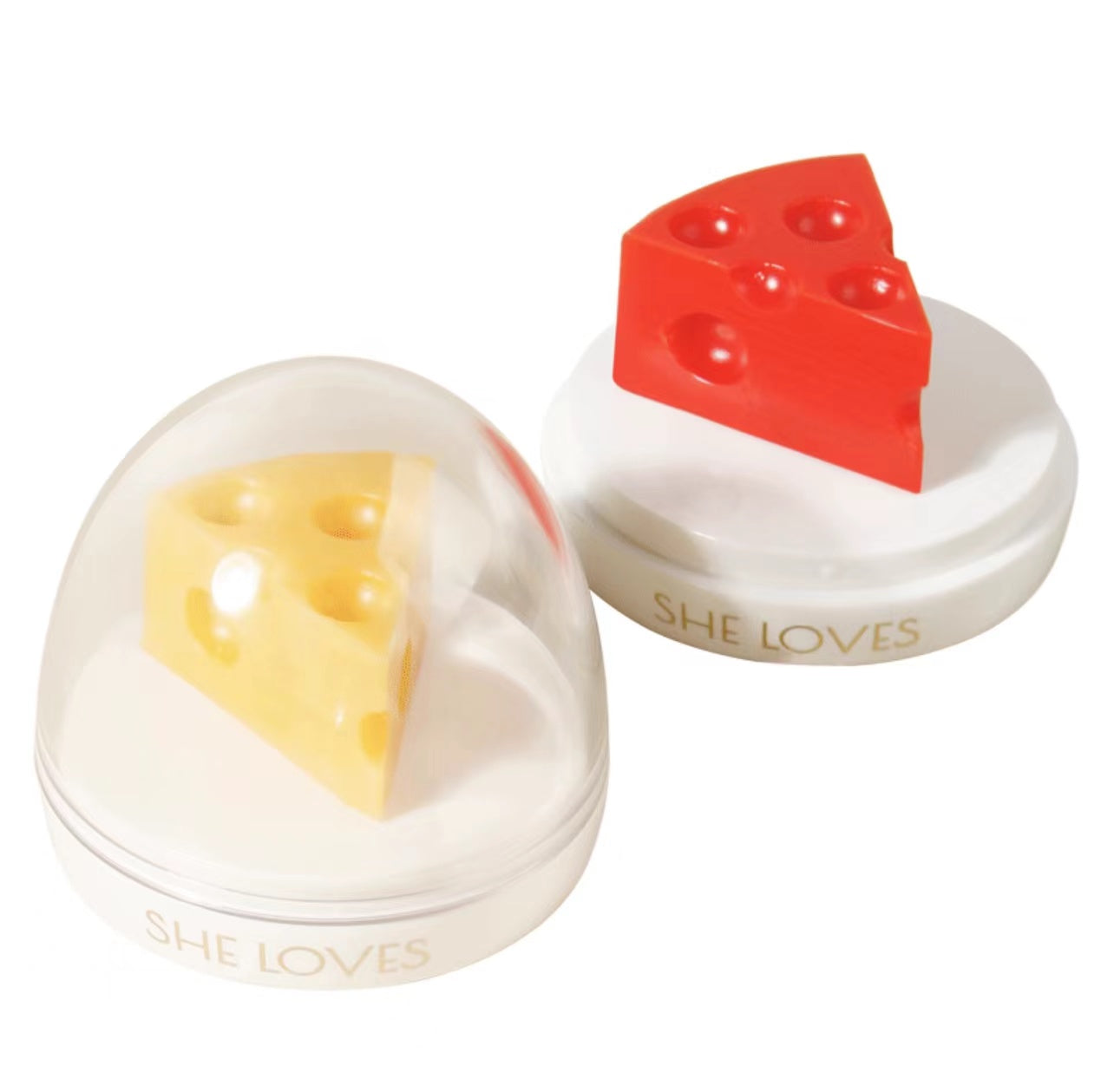 B1 Fun Cute Cheese Lip Balm