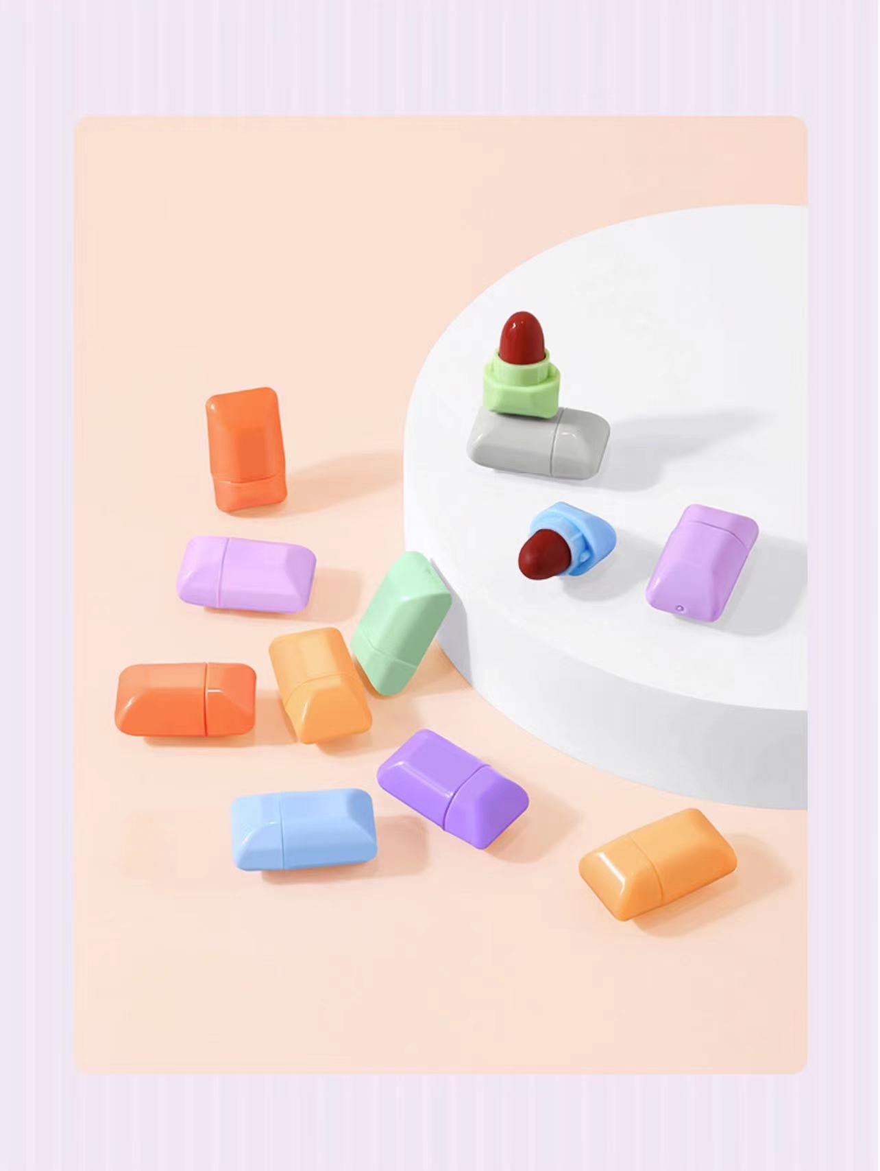 B017 Pink Rainbow Candy Lipstick