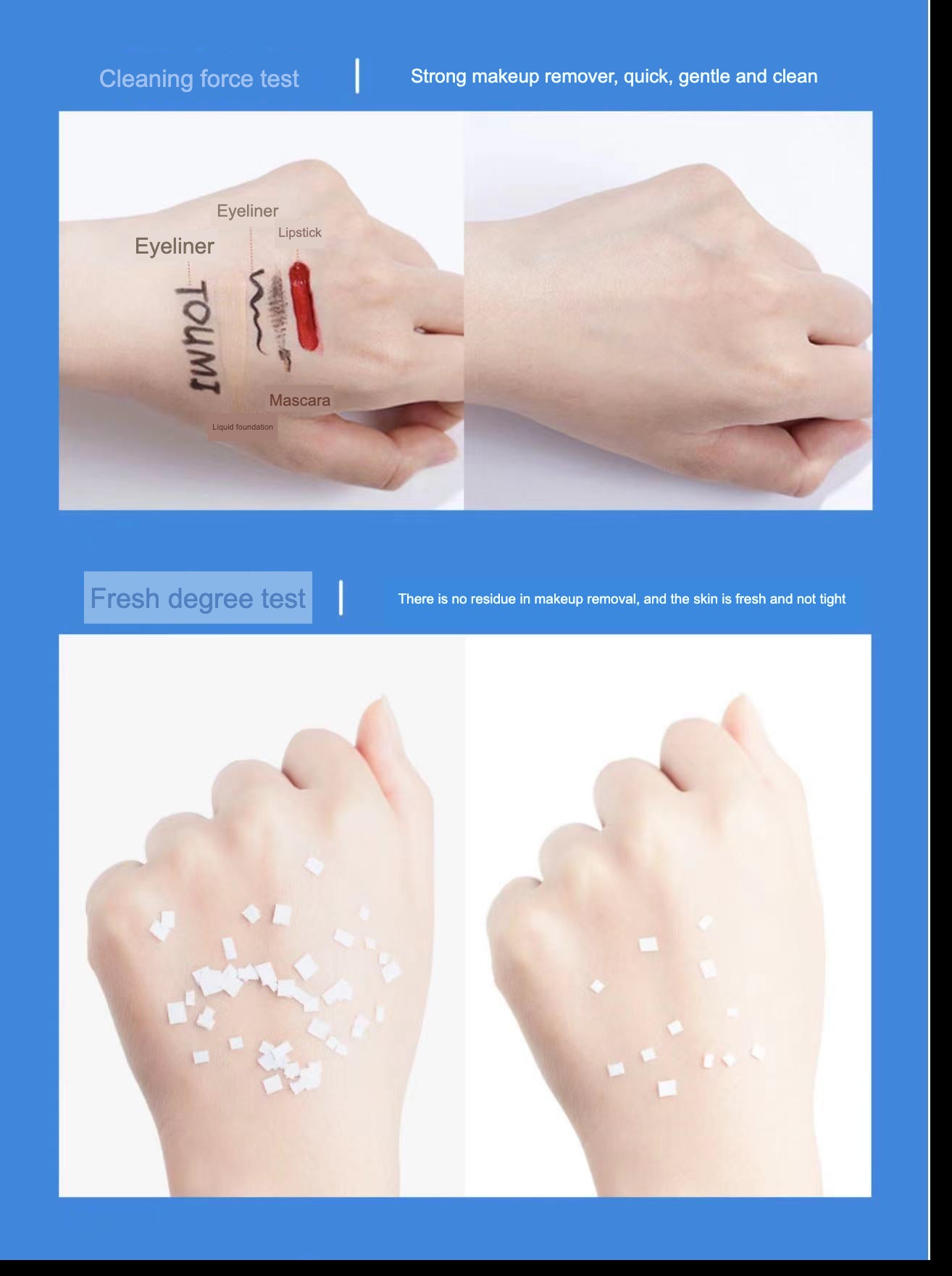 F6 Fun VanillaDeep Makeup Remover
