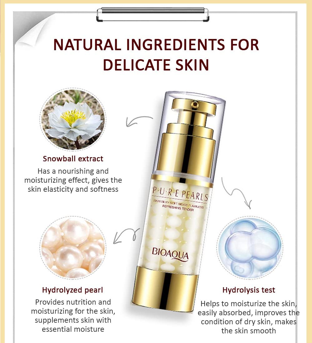 F3-001 Luxury Pure Pearls Flawless Essence Facial Cream