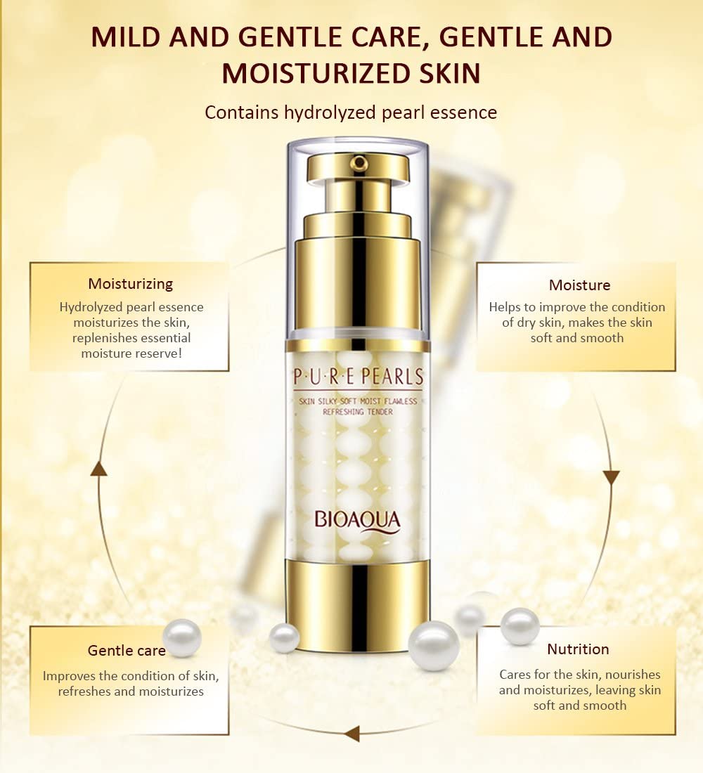 F3-001 Luxury Pure Pearls Flawless Essence Facial Cream