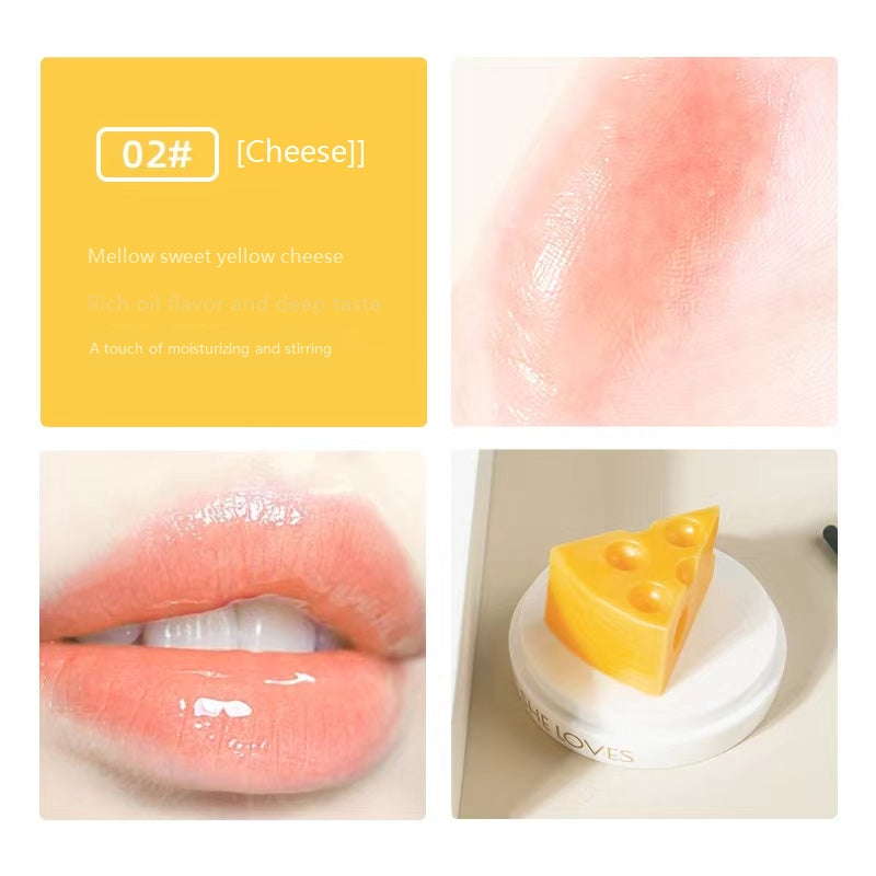 B1 Fun Cute Cheese Lip Balm