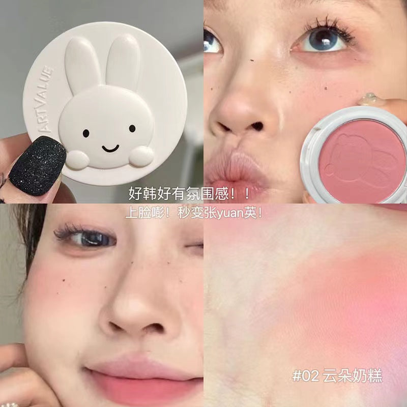 A7-008 Cute Rabbit Blush Makeup Blush Powder