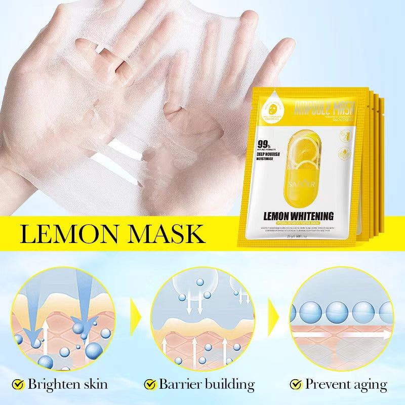 K1-050 SADOER Lemon Whitening Moisturizing Mask