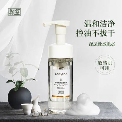 F1-017 Amino Acid Foam Cleansing Mousse Gentle Sensitive Skin Cleanser 150ml