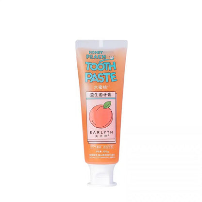 Honey Peach Flavored Probiotics Toothpaste