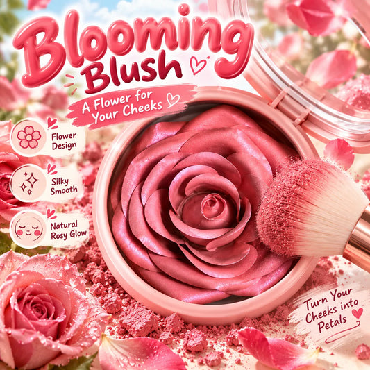 3D Rose Petal Blush