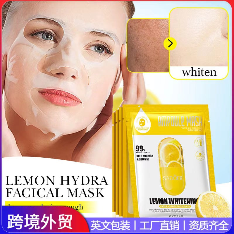 K1-050 SADOER Lemon Whitening Moisturizing Mask