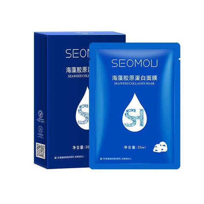 K1-024 Marine Ectoin Human Skin Seaweed Collagen Crystal Mask