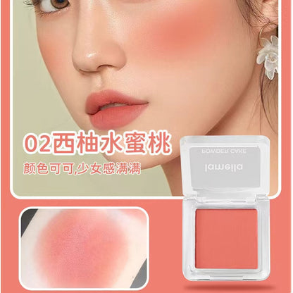 A7-001 Cute Mini Blush Square Blush Easy to Carry