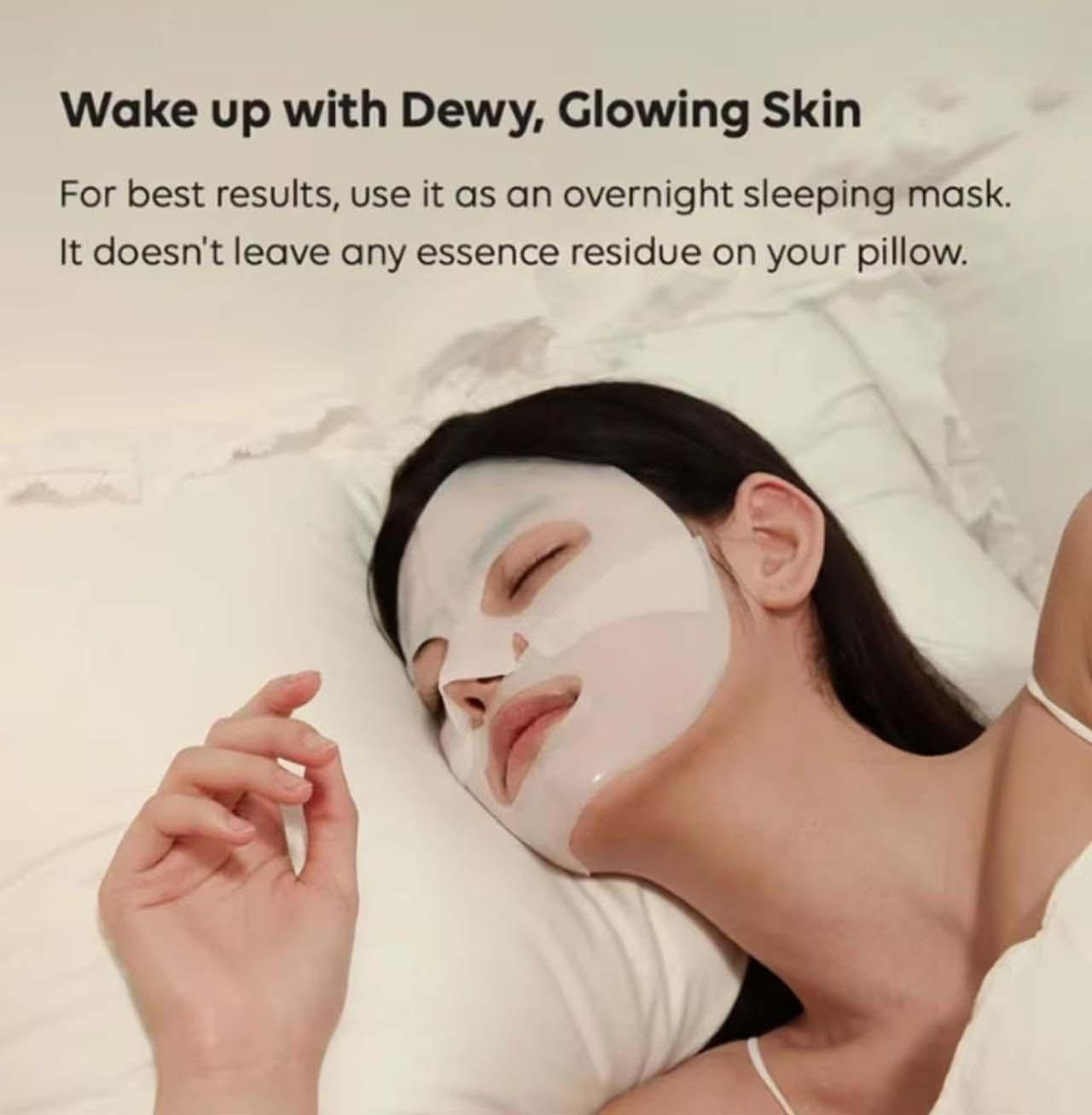 OGASABU Deep Bio Collagen OVERNIGHT Facial Mask 5 pcs