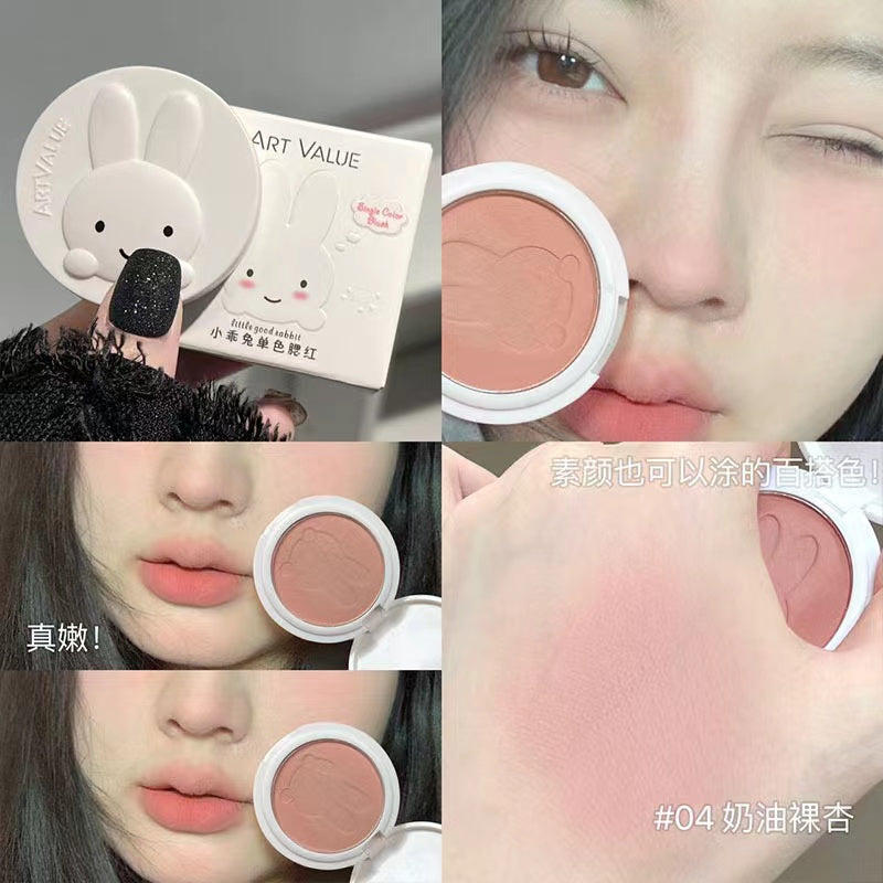 A7-008 Cute Rabbit Blush Makeup Blush Powder