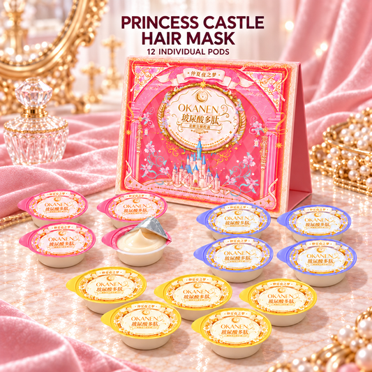Princess Castle 12 Piece Hair Mask