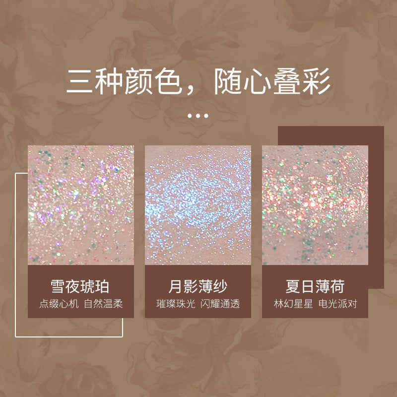 B064 Sequins Pearlescent Lquid Eye  Shadow