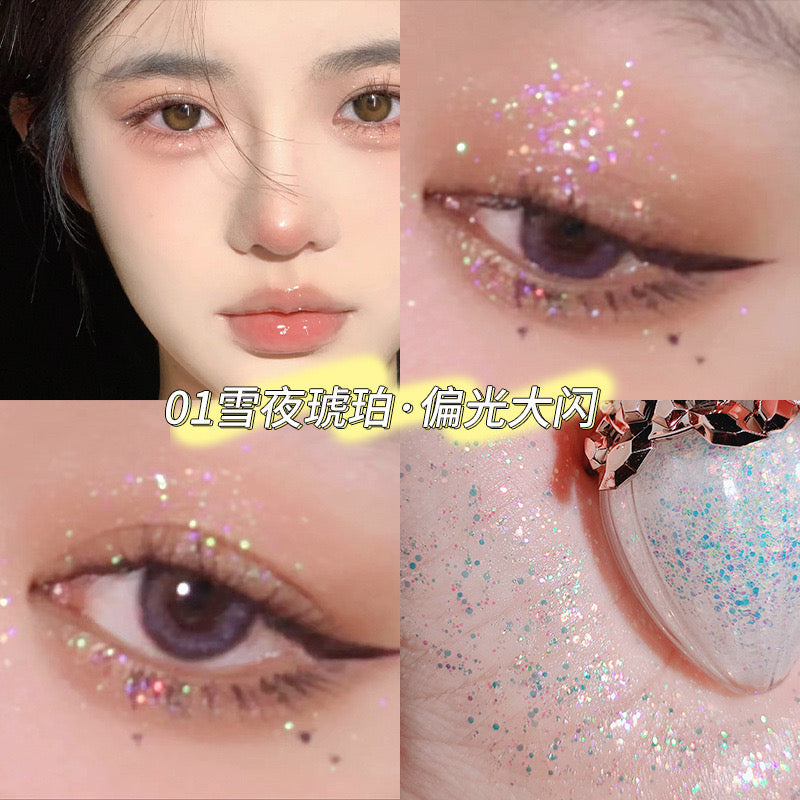 B064 Sequins Pearlescent Lquid Eye  Shadow