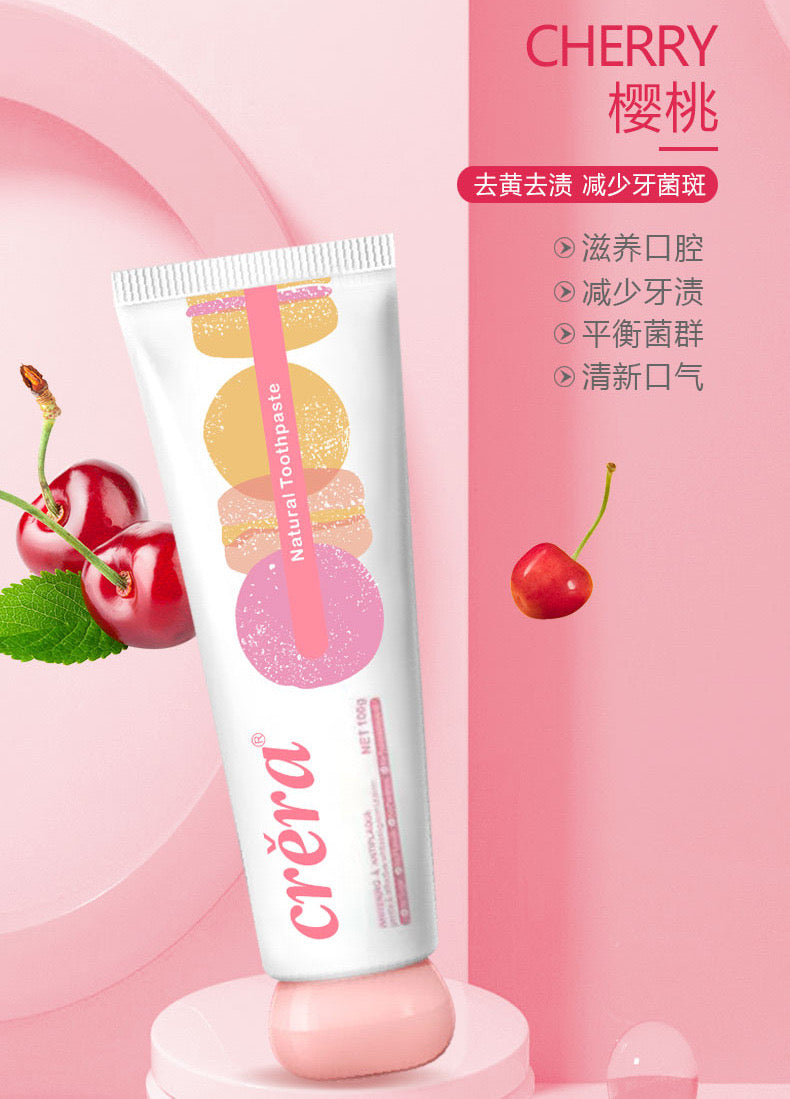 B072 Macaron Fresh Fruit Flavor Toothpaste 100ml