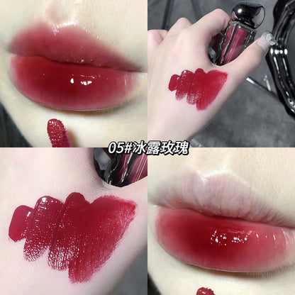 B112 Gogo Little Bear Glacier Lava Lip Glaze Moisturizes With Water Light