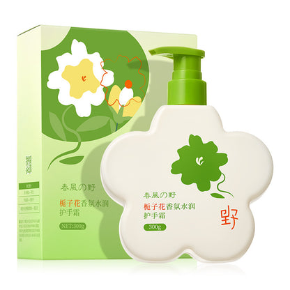 B135 Gardenia Fragrance Moisturizing Hand Cream Refreshing And Brightening 300ML