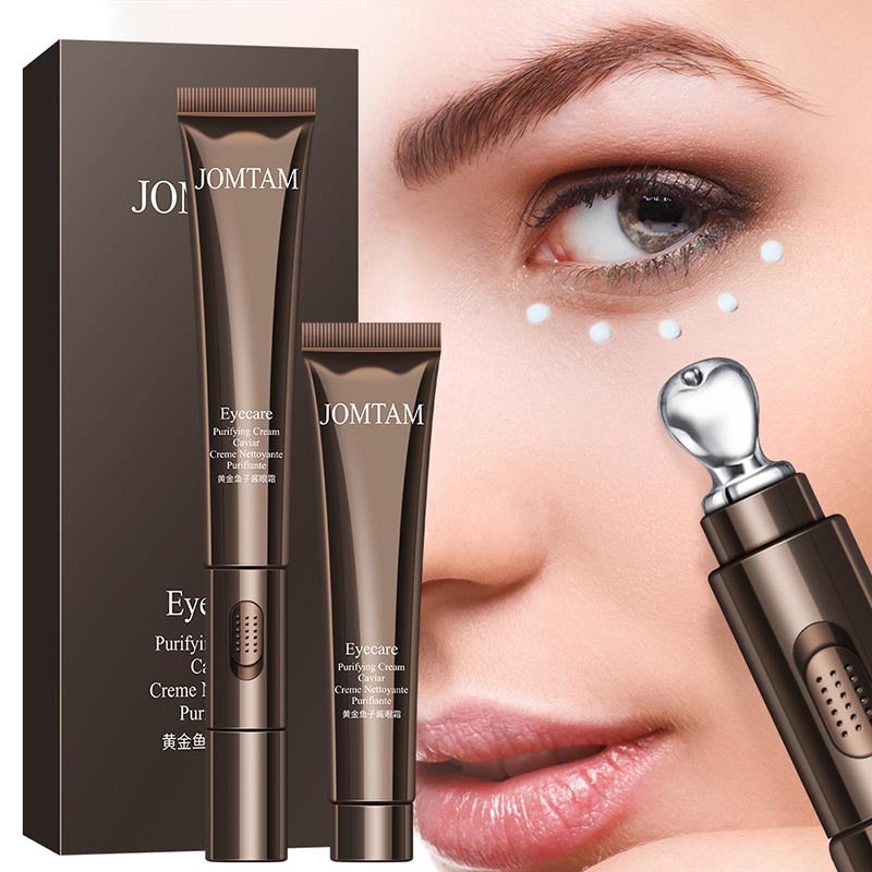 G2-001 Golden Caviar Electric Vibration Eye Cream Moisturizing and Hydrating Improves Dark Circles Lifting and Firming Eye Care Eye Cream