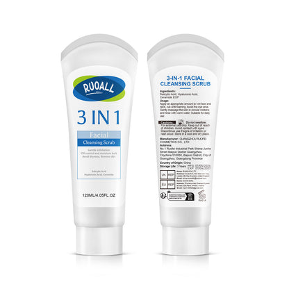 F7-006 3-in-1 Facial Cleansing Scrub