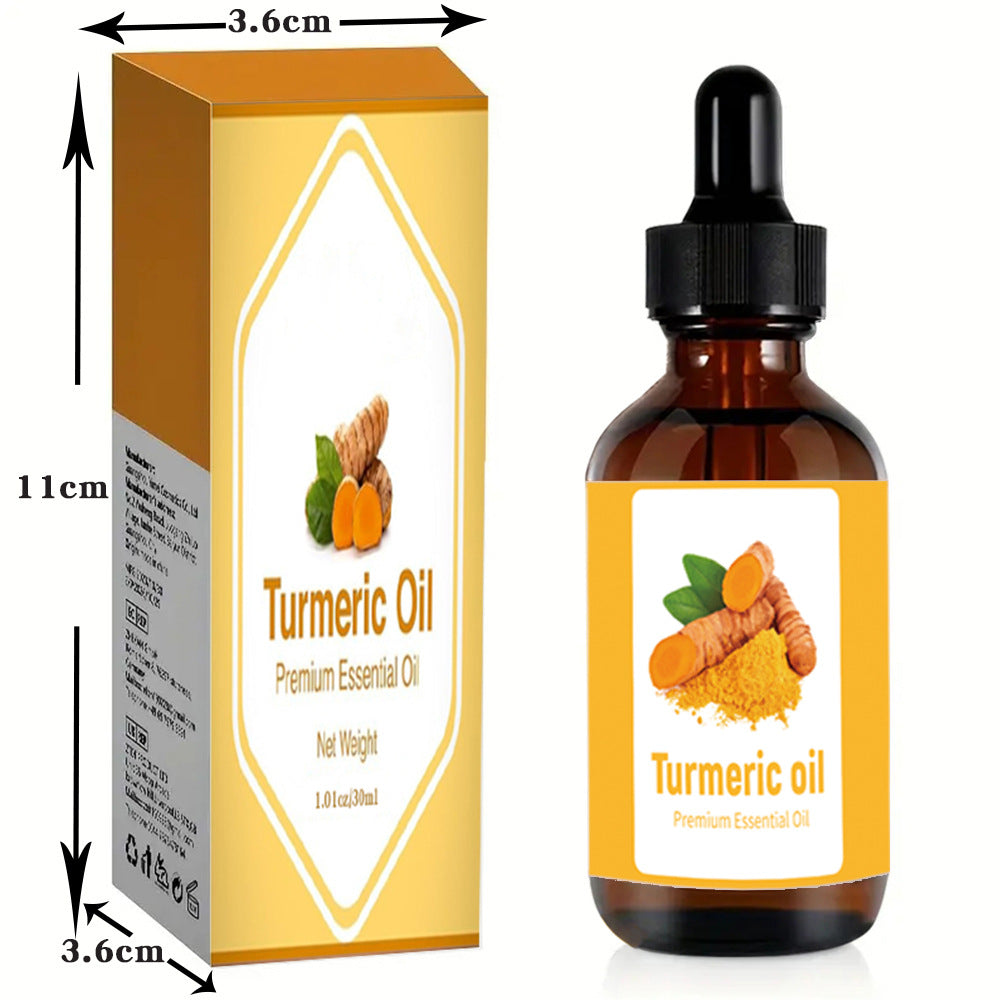 F3-002 Turmeric Essence Ginger Turmeric Essential Oil Face and Body Oil