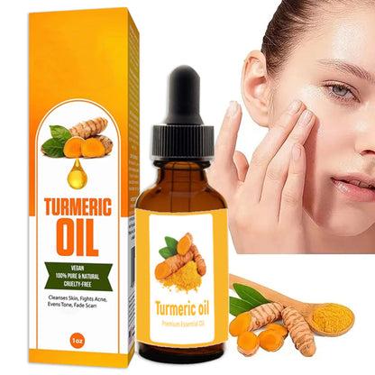 F3-002 Turmeric Essence Ginger Turmeric Essential Oil Face and Body Oil