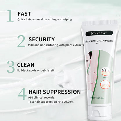 H6-001 Hair Removal Cream Gentle, cleansing hair removal without leaving dark spots