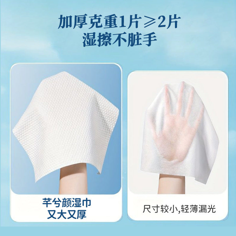 H7-002 Wet Toilet Paper Can Be Flushed Into The Toilet  Biodegradable  Hemorrhoid Care  Butt Wipes  Special Wet Wipes For Women's Private Parts Care