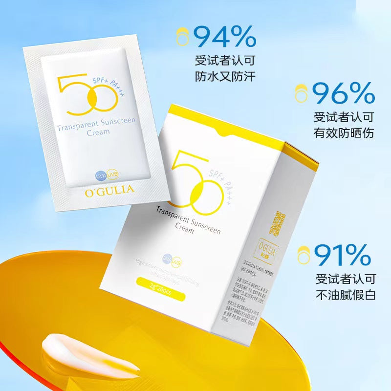 A1-001 Transparent Sunscreen SPF 50+ PA+++