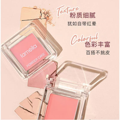 A7-001 Cute Mini Blush Square Blush Easy to Carry