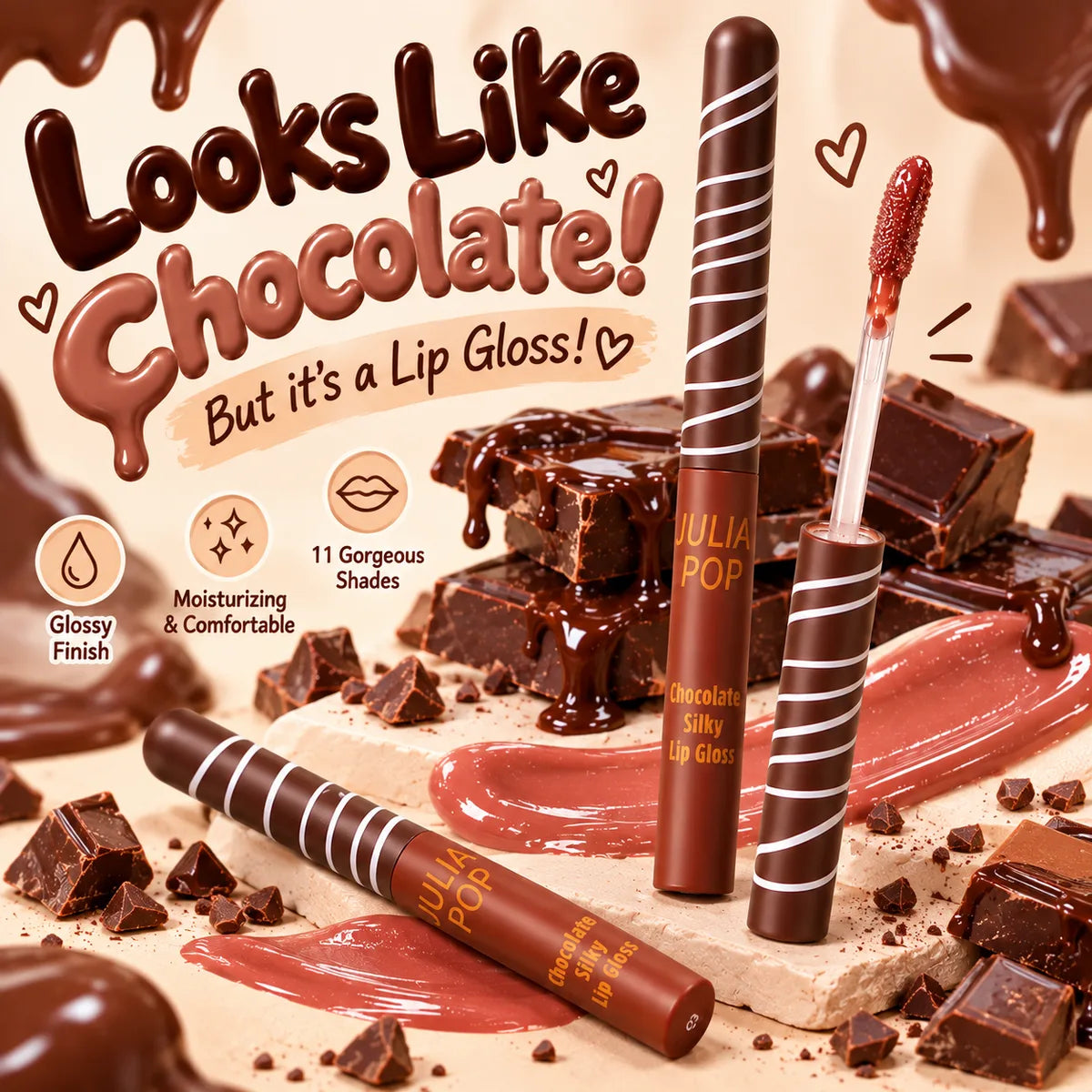 Chocolate Stick Lip Gloss