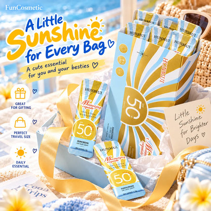 On-the-Go SPF 50+ Sunscreen Packets – 30 Pack