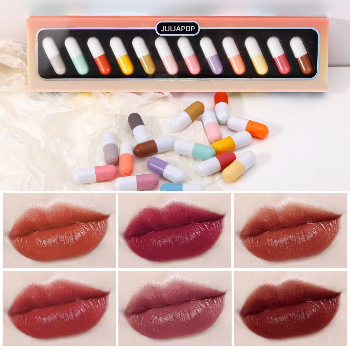 B020 Pill mini lipsticks collection